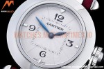 Cartier - Pasha Ladies Pink SS/LE White/Num AF Qtz