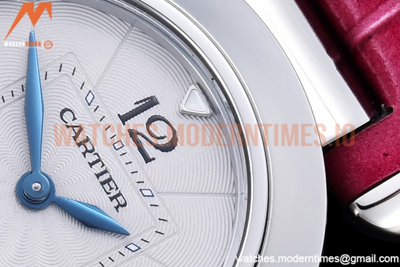 Cartier - Pasha Ladies Pink SS/LE White/Num AF Qtz