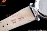 Cartier - Pasha Ladies Blue SS/LE White/Num AF Qtz