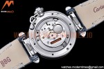 Cartier - Pasha Ladies Blue RG/SS/LE White/Num AF Qtz