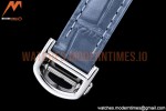 Cartier - Pasha Ladies Blue RG/SS/LE White/Num AF Qtz