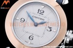 Cartier - Pasha Ladies Blue RG/SS/LE White/Num AF Qtz