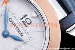 Cartier - Pasha Ladies Blue RG/SS/LE White/Num AF Qtz