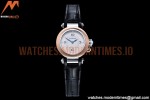 Cartier - Pasha Ladies Blk RG/SS/LE White/Num AF Qtz