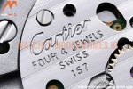 Cartier - Pasha Ladies Blk RG/SS/LE White/Num AF Qtz