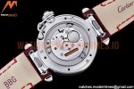 Cartier - Pasha Ladies Red RG/SS/LE White/Num AF Qtz