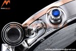 Cartier - Pasha Ladies Grey RG/SS/LE White/Num AF Qtz