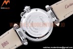 Cartier - Pasha Ladies Grey RG/SS/LE White/Num AF Qtz