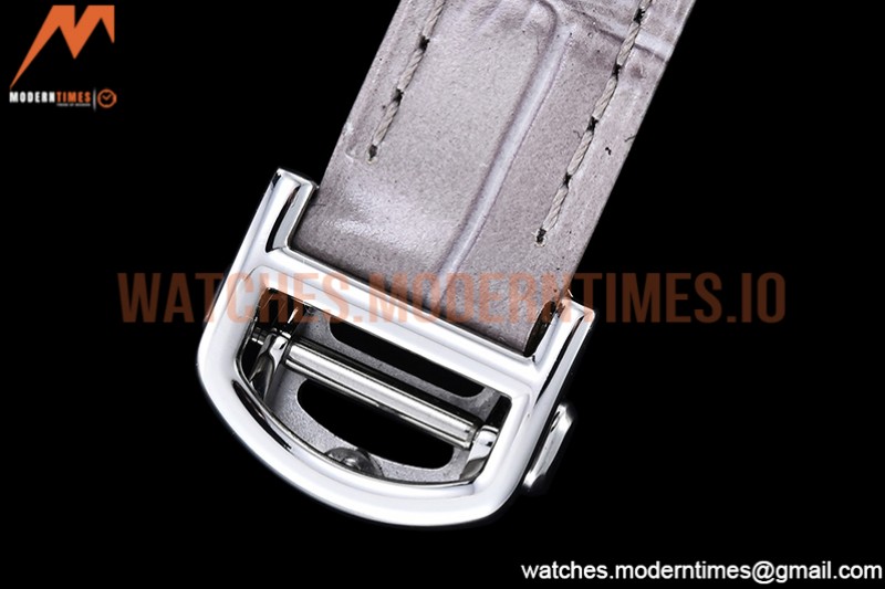 Cartier - Pasha Ladies Grey RG/SS/LE White/Num AF Qtz