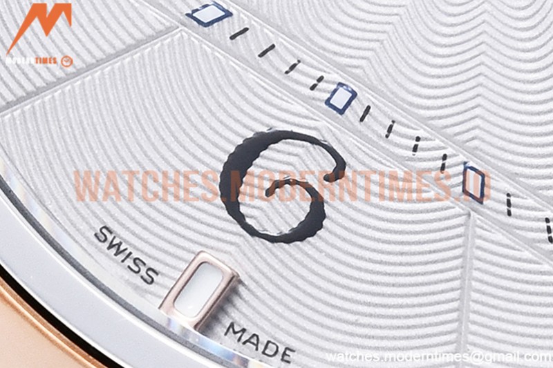 Cartier - Pasha Ladies Grey RG/SS/LE White/Num AF Qtz