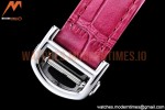 Cartier - Pasha Ladies Pink RG/SS/LE White/Num AF Qtz
