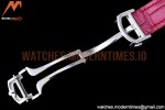 Cartier - Pasha Ladies Pink RG/SS/LE White/Num AF Qtz