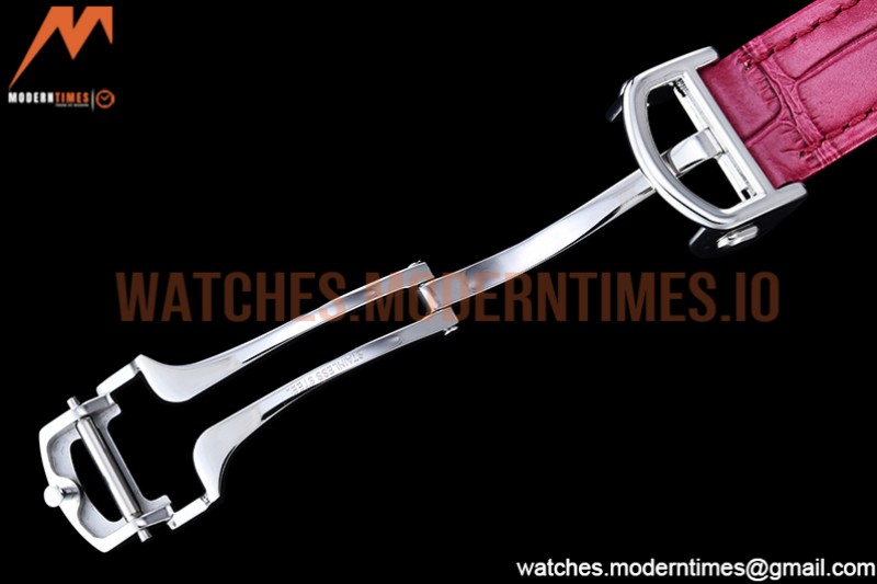 Cartier - Pasha Ladies Pink RG/SS/LE White/Num AF Qtz