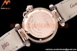 Cartier - Pasha Ladies Dia Grey RG/LE White/Num AF Qtz