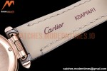 Cartier - Pasha Ladies Dia Grey RG/LE White/Num AF Qtz