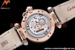 Cartier - Pasha Ladies Dia Grey RG/LE White/Num AF Qtz