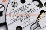 Cartier - Pasha Ladies Dia Grey RG/LE White/Num AF Qtz