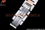 Cartier - Pasha Ladies RG/SS White/Num AF Qtz