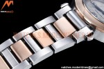 Cartier - Pasha Ladies RG/SS White/Num AF Qtz