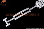 Cartier - Pasha Ladies SS/SS White/Num AF Qtz