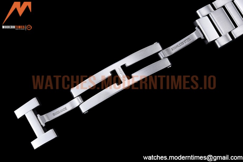 Cartier - Pasha Ladies SS/SS White/Num AF Qtz