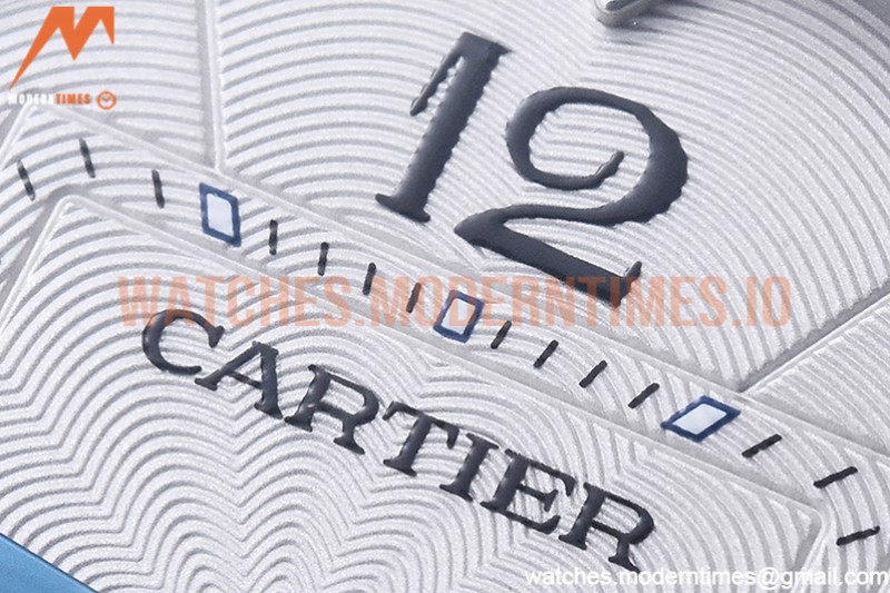 Cartier - Pasha Ladies SS/SS White/Num AF Qtz