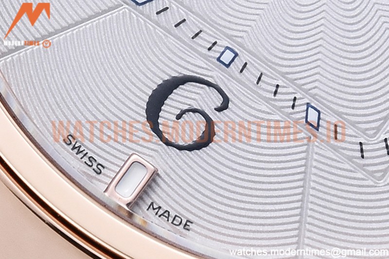 Cartier - Pasha Ladies Red RG/LE White/Num AF Qtz