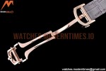 Cartier - Pasha Ladies Grey RG/LE White/Num AF Qtz