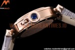 Cartier - Pasha Ladies Grey RG/LE White/Num AF Qtz