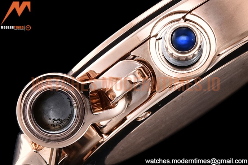 Cartier - Pasha Ladies Grey RG/LE White/Num AF Qtz
