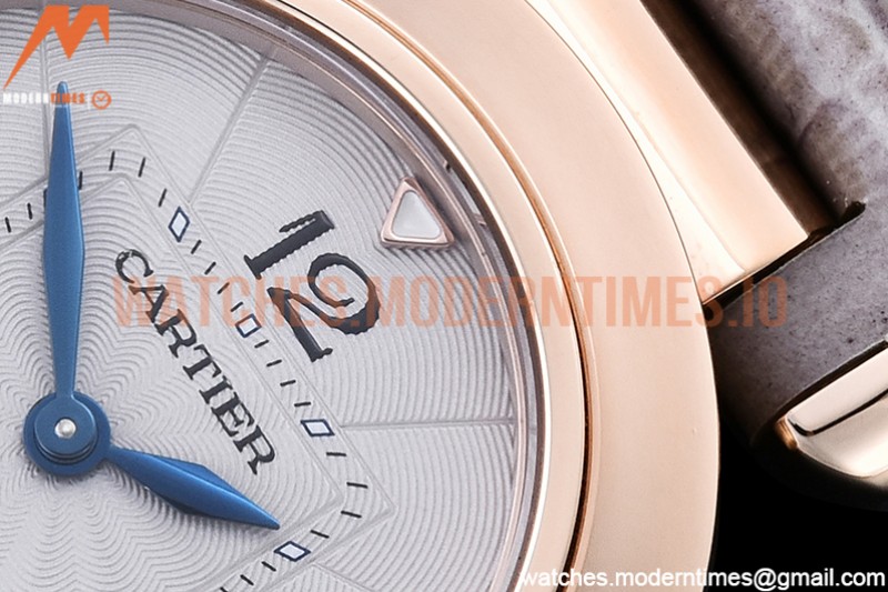 Cartier - Pasha Ladies Grey RG/LE White/Num AF Qtz