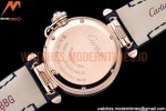 Cartier - Pasha Ladies Dia Blue RG/LE White/Num AF Qtz