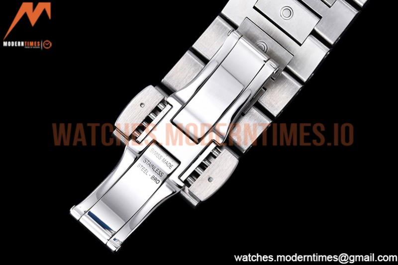 IWC - Portuguese Chrono Ed SS/SS Wht/Blue Num ZF A7750