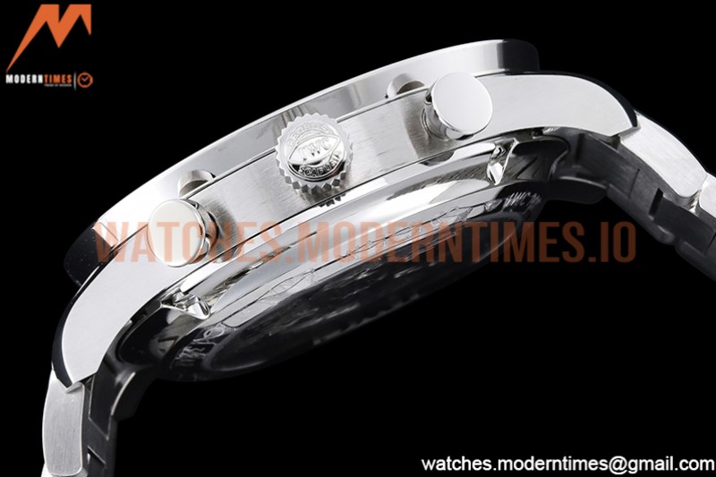 IWC - Portuguese Chrono Ed SS/SS Wht/Blue Num ZF A7750