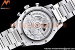 IWC - Portuguese Chrono Ed SS/SS Wht/Blue Num ZF A7750