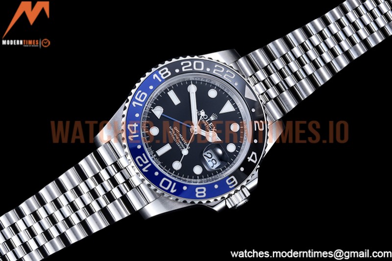 Rolex - GMT II 126710 Jub 904L SS/SS Blk C+F VR3285 CHS