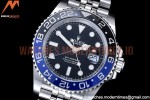 Rolex - GMT II 126710 Jub 904L SS/SS Blk C+F VR3285 CHS