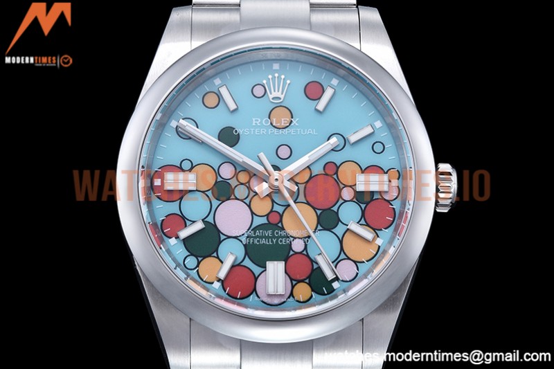 Rolex - Oyster Pert 41mm 124300 Jub SS/SS Bubbles EWF A3230
