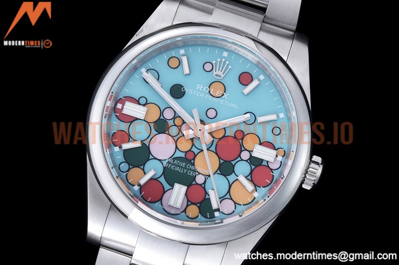 Rolex - Oyster Pert 41mm 124300 Jub SS/SS Bubbles EWF A3230