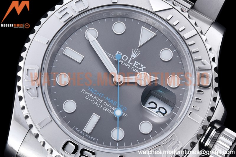 Rolex - YachtMaster 116622 904L SS/SS Grey VSF VS3135