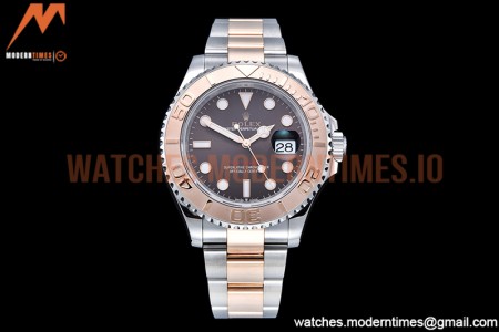 Rolex - YachtMaster 126621 40mm 904 RG/SS Brown VSF VS3235