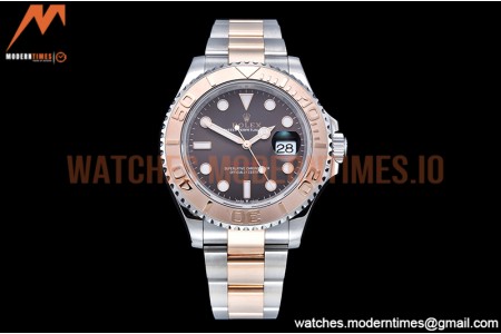 Rolex - YachtMaster 126621 40mm 904 RG/SS Brown VSF VS3235
