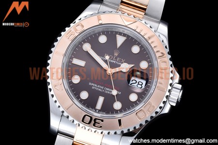 Rolex - YachtMaster 126621 40mm 904 RG/SS Brown VSF VS3235