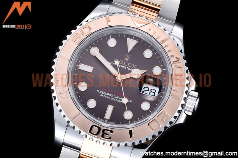 Rolex - YachtMaster 126621 40mm 904 RG/SS Brown VSF VS3235