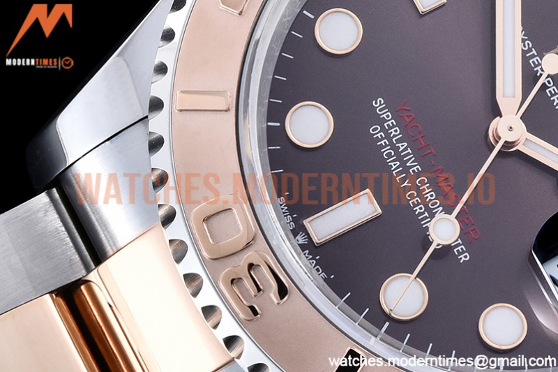 Rolex - YachtMaster 126621 40mm 904 RG/SS Brown VSF VS3235