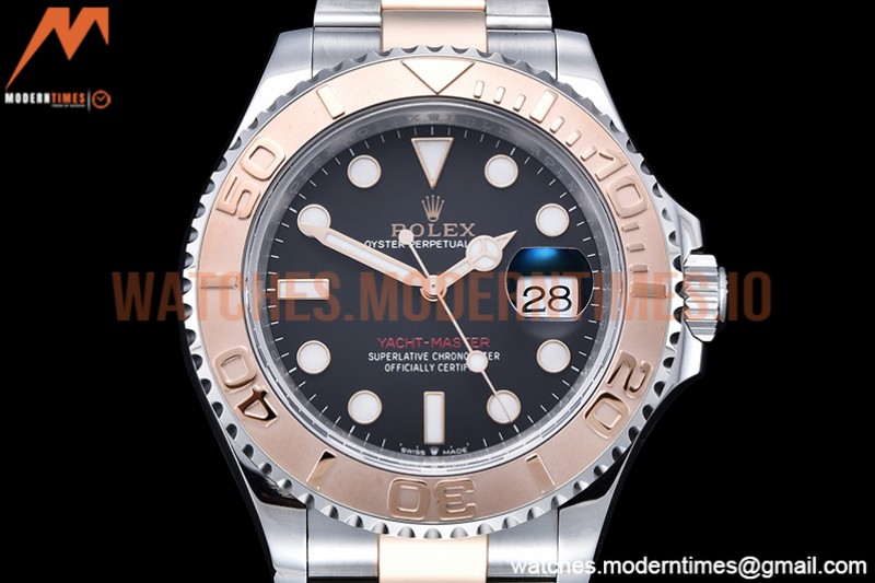 Rolex - YachtMaster 126621 40mm 904 RG/SS Black VSF VS3235