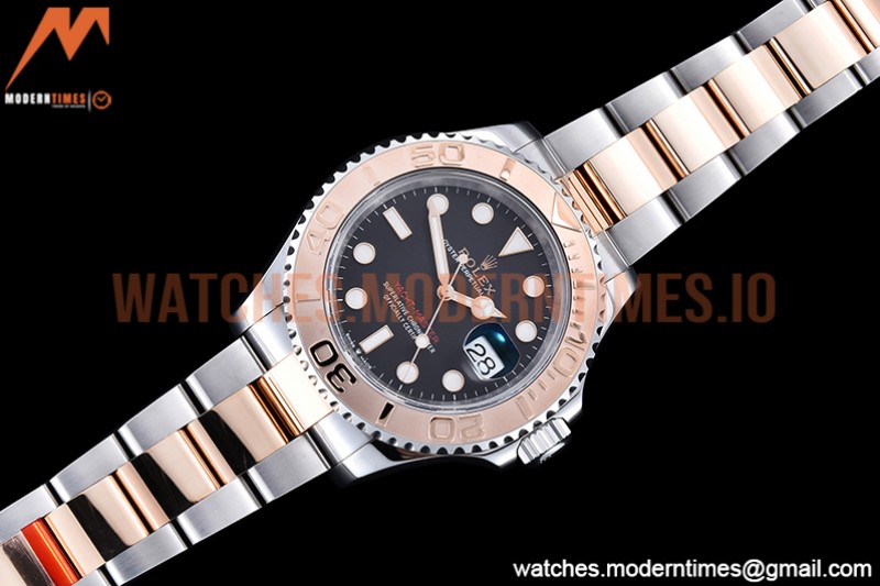 Rolex - YachtMaster 126621 40mm 904 RG/SS Black VSF VS3235