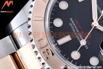Rolex - YachtMaster 126621 40mm 904 RG/SS Black VSF VS3235