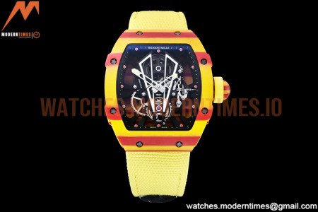 Richard Mille - Rafael Nadal RM27-03 Tourb Yelw NTPT/NY Ske BBR Tourbillon