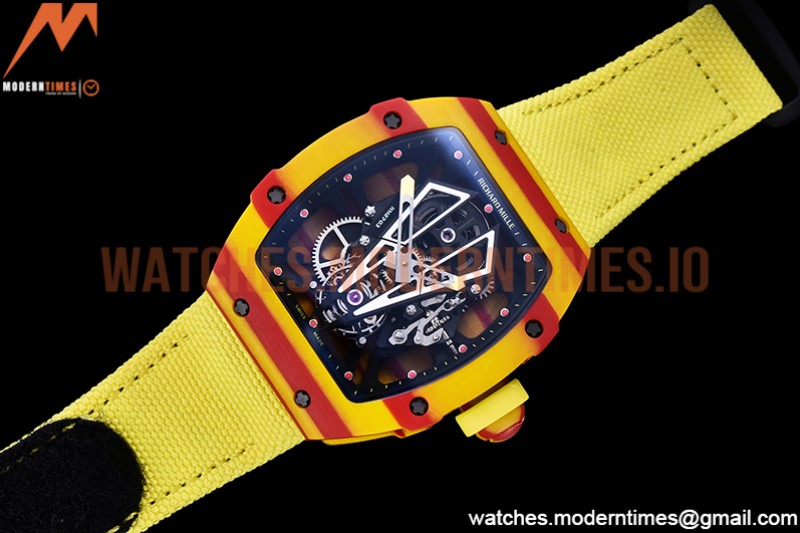 Richard Mille - Rafael Nadal RM27-03 Tourb Yelw NTPT/NY Ske BBR Tourbillon